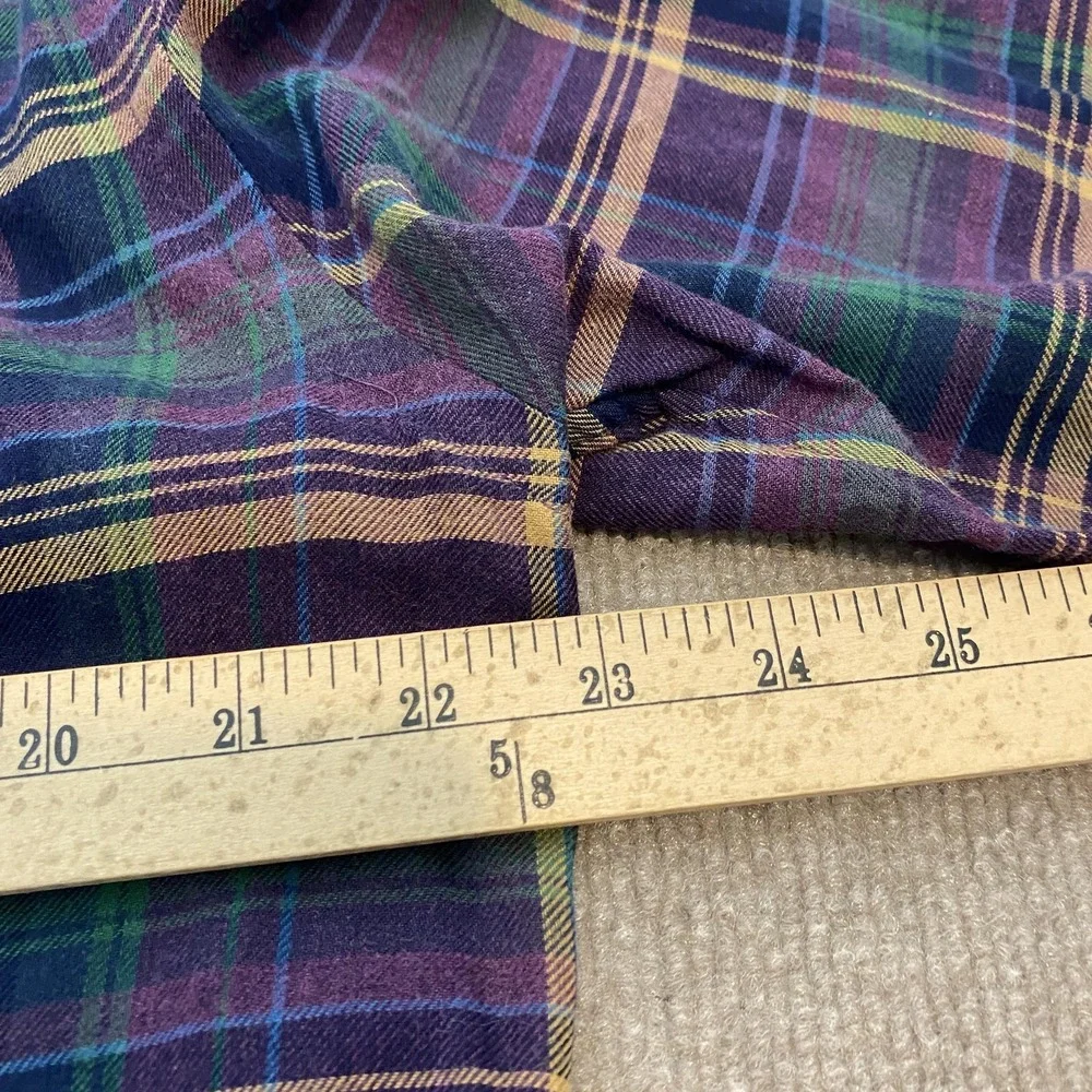 Polo Ralph Lauren Shirt Mens Medium Plaid Woven Long Sleeve 90s Classic Preppy